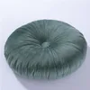 Cushion/Decorative Pillow Home Decorative Floor Pillows Kids Gift Round Stuffed Plush Back Seat Cushion Velvet Lounge Chair Cushions