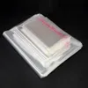 100PC / 팩 OPP 스티커 자기 접착 투명 플라스틱 보석 포장 천 패키지 가방 선물 가방