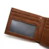 Portafogli Modello in fibra di carbonio Smart Wallet RFID Money Bag Slim For Men Purse Carteira Supporto di alta qualità