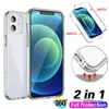 360 Full Body Protective TPU PC Cases Shockproof With Screen Protector For iPhone 15 14 13 12 11 Pro Max XR XS X 8 Plus Samsung S21 S22 S23 Ultra A12 A22 A32 A42 A52 A72