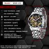 New Fashion Men's Watch Stainless Steel Top Brand Luxury Waterproof Sports Chronograph Quartz Mens Relogio Masculino luminous