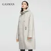 Gasman Damska Kurtka Wiosenna Jesień Damski Płaszcz Długi Parka Duży Rozmiar Moda Damskie Kurtki Kobiet Cienka bawełna 81858 210923