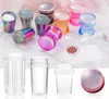 vele stijlen Nail Art Kits Siliconen Stamper Met Schraper Set Patroon Print Transfer Voor Stempelen Nagels Polish Manicure Tool Kit