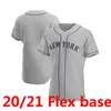 Anpassad 12 Francisco Lindor New Baseball Jerseys York Mets 48 Jacob NegRun 20 Pete Alonso 18 Darryl Strawberry 31 Mike Piazza Noah Syndergaard Jersey Top