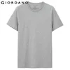 Giordano Hommes T-shirt Coton À Manches Courtes 3-Pack Tshirt Solide Tee Été Beathable Mâle Tops Vêtements Camiseta Masculina 01245504 210409