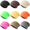 New Fashion Men Women Beanie Solid Color Hip-hop Slouch Unisex Knitted Cap Winter Hat Beanies Casual Women's Hat Gorras Mujer Y21111