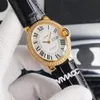 Klasyczne Kobiety Mężczyźni Geometryczne Owalne Zegarki Sapphire Ze Stali Nierdzewnej Automatyczna Wanna Mechaniczna Watch Czarny Brązowy Skórzany 36mm