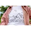Save Planet T-Shirt Berg Grafik T-Shirts Frauen Sommer Kurzarm Kunst Tops Mode Slogan Tumblr T-Shirt Baumwolle Top 210518