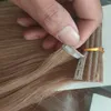 İnsan saçı uzatma klipsünde en kaliteli çırpıda bant cilt atkı bant 14-24 inç giymesi ve sökülmesi kolay 80pcs
