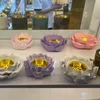 Fragrance Lamps Ceramic Incense Stick Holder Mini Arabic Middle East Flower Burner Censer Use In Office Teahouse