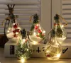 5スタイルは透明なクリスマスボールの装飾の木のぶら下がっているプラ​​スチック電球7 * 7 * 11cm