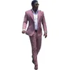 Two-Pieces Men Suit Business Casual Tuxedos Slim Fit Groom Party Mabinet Taphed Performance Work Wear Wedding Costume 0508