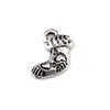 220pcs Antique Silver Alloy Christmas Stocking Charms Pendants For Jewelry Making, Earrings, Necklace And Bracelet 10x13.5mm A-645