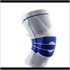 Elbow Sports Pads Knee Support Sile Spring Protector Basket Basket Kör Pad Dance Kneepad Tactical KneeCap 8cm4s Ge467