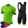 CUBE Team Ropa Ciclismo Ademend Heren fietsen met korte mouwen Bib Shorts Set Zomer Road Racing Kleding Outdoor Fiets Uni3871903