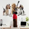 Dicor Puppy Band Room Decoratie PVC Muursticker Woondecoratie Accessoires QT1969