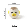 Sevimli Tavuk Seramik Yumurta Beyaz Ayırıcı Yaratıcı Mutfak Aracı Raf Büyüleyici Karikatür Pişirme Araçları