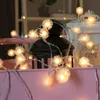 Strings Dandelion LED String Lights Luce a batteria per ghirlanda Home Christmas Wedding Terrace Party Holiday Decorations