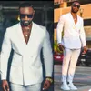 White Double Breasted Celebrity Mens Customized Wedding Tuxedos Red Carpet Men Wear Dinner Prom Party Blazer Jacket Pants207c