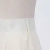 여자를위한 살구 우아한 치마 하이 허리 미니멀리스트 한국어 라인 미디 스커트 여성 여름 패션 의류 210521