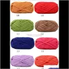 Fil épais vêtements tissu vêtements 100Gpcs Super doux gros t-shirt pour tricoter couverture tapis sac à main Crochet tissu Lan