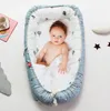 Baby Nest Boed Travel Crib Niemowlę Sleka Bawełna Cradle Przenośna przytulna 90 55 cm Born Bassinet BB Artefact Cribs284U1912137