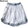Hellblaue Bandana-Shorts für Herren, Sommer, Jersey-Material, Herren-Shorts, Streetwear-Shorts für Herren, 210603