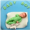 3D Boy Girl Baby Doll Bear Stampo per torta in silicone Baby Party Strumenti per decorare torte fondenti Stampi per dolci al cioccolato per cupcake