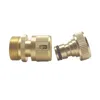 Vattenutrustning 1/2Set Garden Pure Brass Facets Standard Connector Washing Machine Quick Connect Montering Röranslutningar 3/4 tum