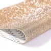 11 couleurs DIY environ 10 000pcs Bling Cristal Strass Autocollant Feuille Auto-Adhésif Étincelant Gem Autocollants pour Voiture Présent Décoration Paillettes Diamant Bandes 24*20cm C1