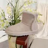 Moda neve senhoras botas de inverno designer de luxo na altura do joelho botas femininas de meio comprimento e tornozelo adequadas para todos os tipos de lugares com caixas Bom calor