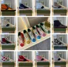 Vrouwen en mannen sneaker mode ontwerpers kant casual schoenen voor vrouw meer kleuren platform trainers lopen sneakers met doos maat 35-45