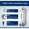 40L / h elektrische waterkokers stappende warme wateren machine voor melk thee koffie vloeibare kristallen boiler maker