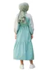 ملابس عرقية كم طويل مسلم فستان ماكسي للنساء تركيا Jalabiya Abaya Abaya الخريف قفطان رداء بوركا