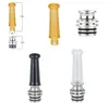 En gros 510 Drip Tip Adaptateur Accessoires pour fumeurs Allonger Epoxy Mouthpeice Fil Bore En Acier Inoxydable Émetteur Sucer 4 Couleurs Pour TFV8 X Big Baby Crown Atomizer