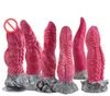 Viande couleur gode Silicone doux pieuvre jouets anaux jouet sexuel pour femmes hommes avec ventouse Anal godemichet Anal