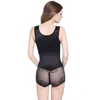 Damesjapon dames vrouwen full body shapewear taille trainer shaper bloemen kanten korset slanke ademende gaas ontspannen gewicht bodysuit