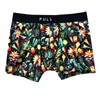 Cuecas masculinas cueca boxer moda impressão rabisco confortável masculino