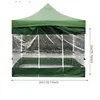 Draagbare Outdoor Tent Oppervlakte Vervanging Doek Regendichte Canopy Party Waterdichte Gazebo Canopy Top Cover Tuin Schadel Shelter 772 Z2