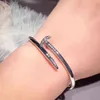 Juste A Clou Nail Bracelet роскошные ювелирные украшения любители шнека Мужчины и женщины 16 19 см золотой роза Sier7441485