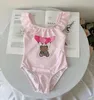 meisje badpak bikini kinderen een stuk badmode badpak zomer bikinis baby meisjes ontwerpers kleding