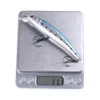 Hengjia 90 stks snoek vis lokken tackle aas pesca drijvende forel minnow twee haken 11.5 cm 11.2g 4 # vissen wobblers