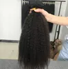 100% nieprzetworzone surowe włosy ludzkie Indianin 4 wiązki peruwiański splot Wątek Kinky Proste włosy
