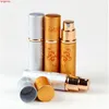 5ml Mini Spray Bottle Travel Parfym Atomizer Refillerbar Refill Aluminium Pump Tom Kosmetiska behållare PackageHigh Qty