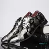 patent leather men classic shoes men formal men dress shoes mens shoes casual carved openwork large size =47 48