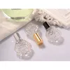 30 / 50PCS 15ml Clear Glass Portable Refillerbar Parfymflaska Kosmetisk behållare Tom Spray Atomizer Travel Sub-Bottle