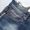 Мужские шорты Summer Stretch Short Jeans Fashion Casual Slim Fit Эластичная джинсовая одежда мужской бренд