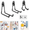 Carro caminhão racks bicicleta parede montagem gancho bicicleta suporte estacionamento suporte suporte portátil interior vertical bracket acessórios de estrada de corrida