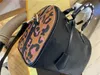 Дизайнерские сумки дикие в сердце Cross Body Back Monograms Leopard Print Speedy Bandouliere 25 Tote Bag M58524 M45840