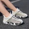 Wiosna Jesień Dzieci Sneakers Dzieci Przypadkowi Buty Slip-On Oddychające Kids Skarpety Buty antypoślizgowe Moda Chłopcy Dziewczyny Buty Sportowe G1025